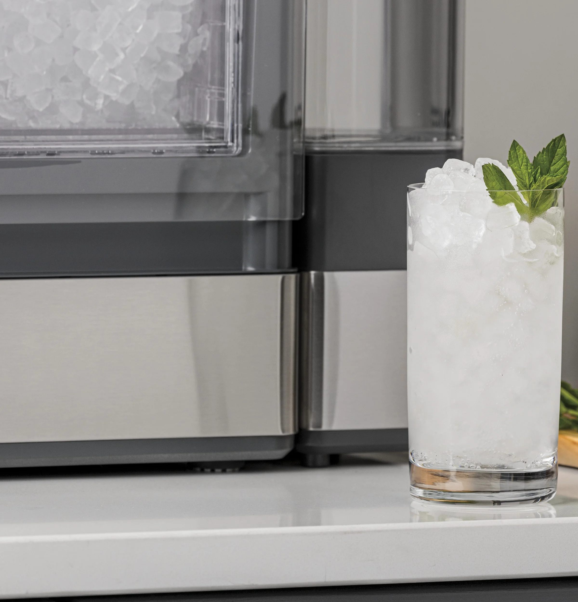 GE Profile? Opal? Nugget Ice Maker + Side Tank. Countertop Icemaker. Stainless Steel. 33lbs Daily Ice Production - Image 8