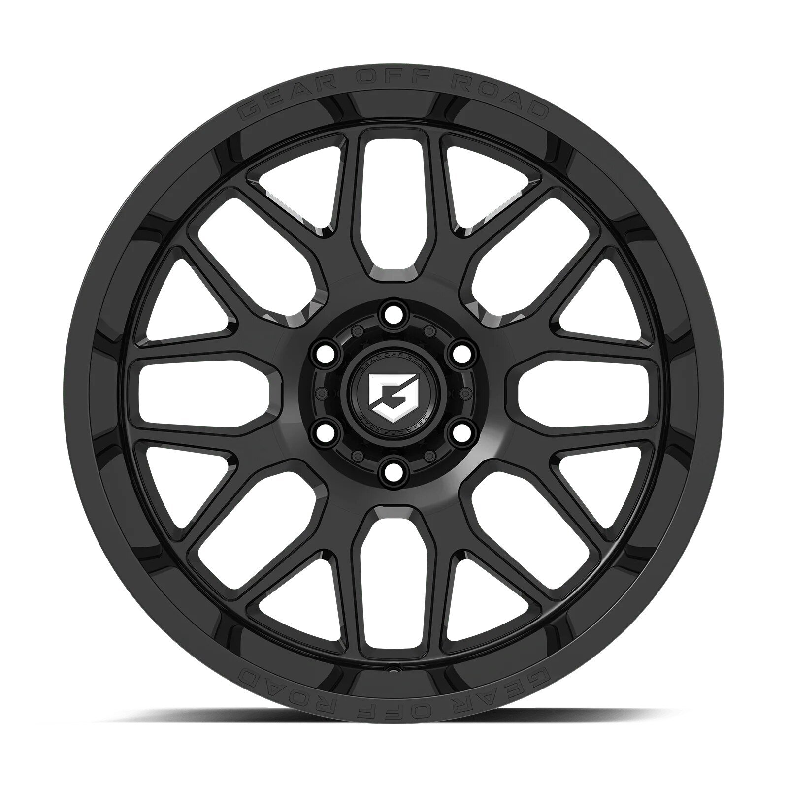 Gear Off Road 763B-2108312 20X10 6X5.50 (-12) G/A 763B Raid (HB 106.2) - Image 2
